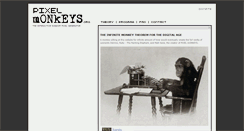 Desktop Screenshot of pixelmonkeys.org